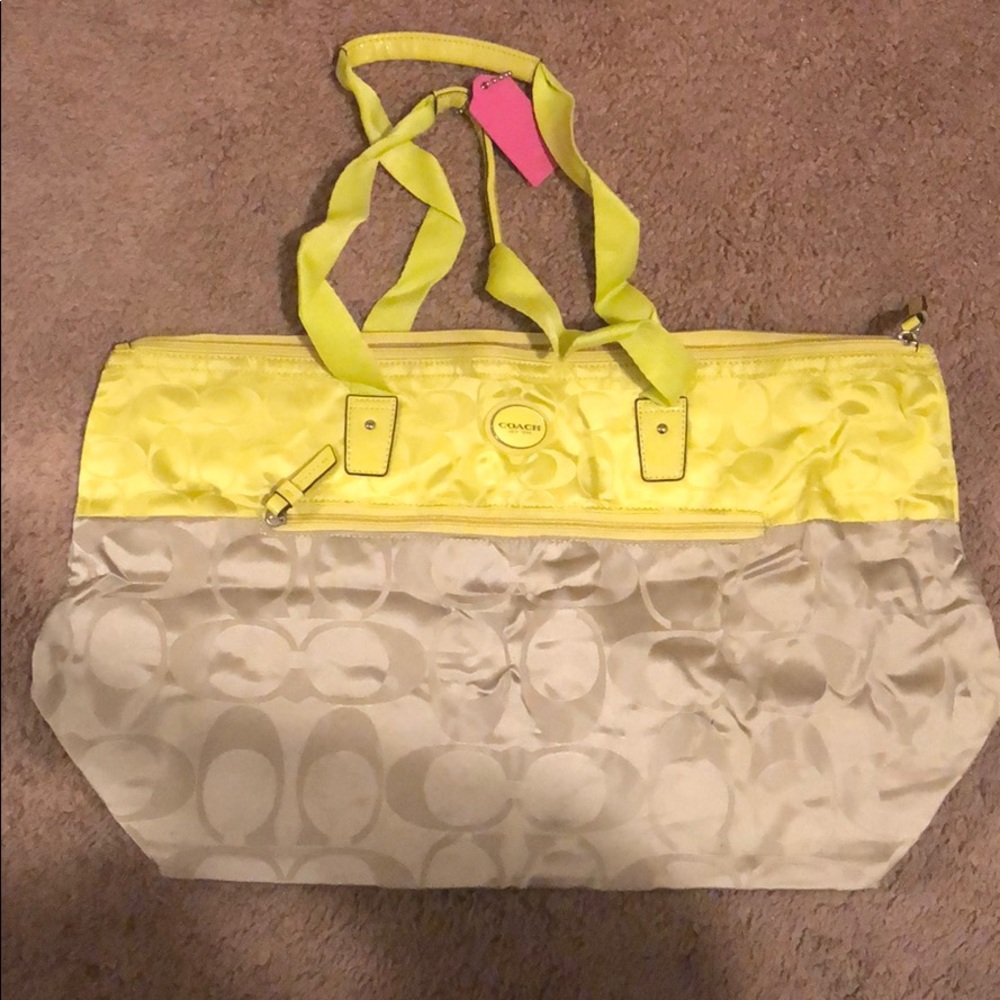 Packable Coach Overnight Bag